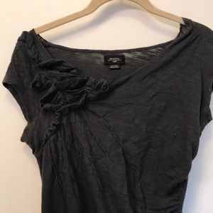 Anthropologie slate detailed shirt